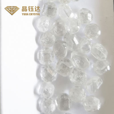 6.0ct 7.0ct HPHT কাঁচা হীরা কাটিয়া না পোলিশ করা হীরা ফ্যান্সি ওভাল হীরা জন্য