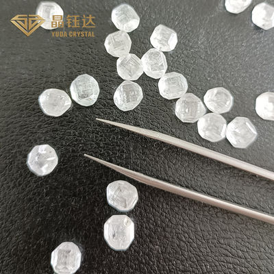 স্বচ্ছ স্বচ্ছতার সাথে উচ্চ গ্রেডের এইচপিএইচটি রুক্ষ খাঁটি হীরা
