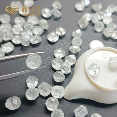 VS SI 3.0ct 4.0ct 5.0ct HPHT রুক্ষ হীরা কাস্টমাইজড 1 ক্যারেট লস হীরা জন্য