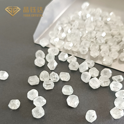 VS SI 3.0ct 4.0ct 5.0ct HPHT রুক্ষ হীরা কাস্টমাইজড 1 ক্যারেট লস হীরা জন্য