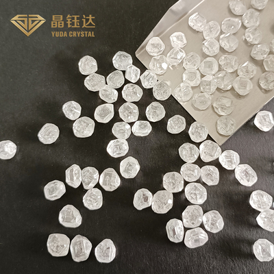0.1Ct থেকে 20Ct এইচপিএইচটি চিকিত্সা হীরা সিভিডি আনকুট ল্যাব উত্থিত সিন্থেটিক হীরা