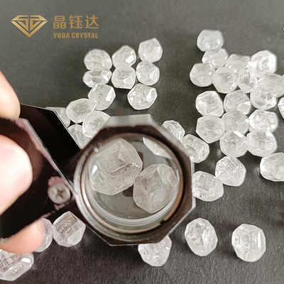 6.0Ct আপ ল্যাব তৈরি হীরা স্কয়ার ইএফজি রঙ এইচপিএইচটি রুক্ষ হীরা