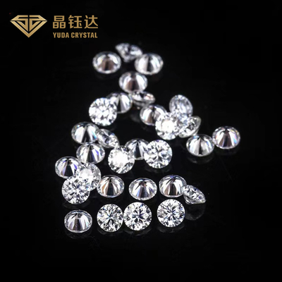 0.02ct 0.05ct ল্যাব তৈরি কাটা এবং পালিশ হীরা 2 পয়েন্টার 5 পয়েন্টার হোয়াইট